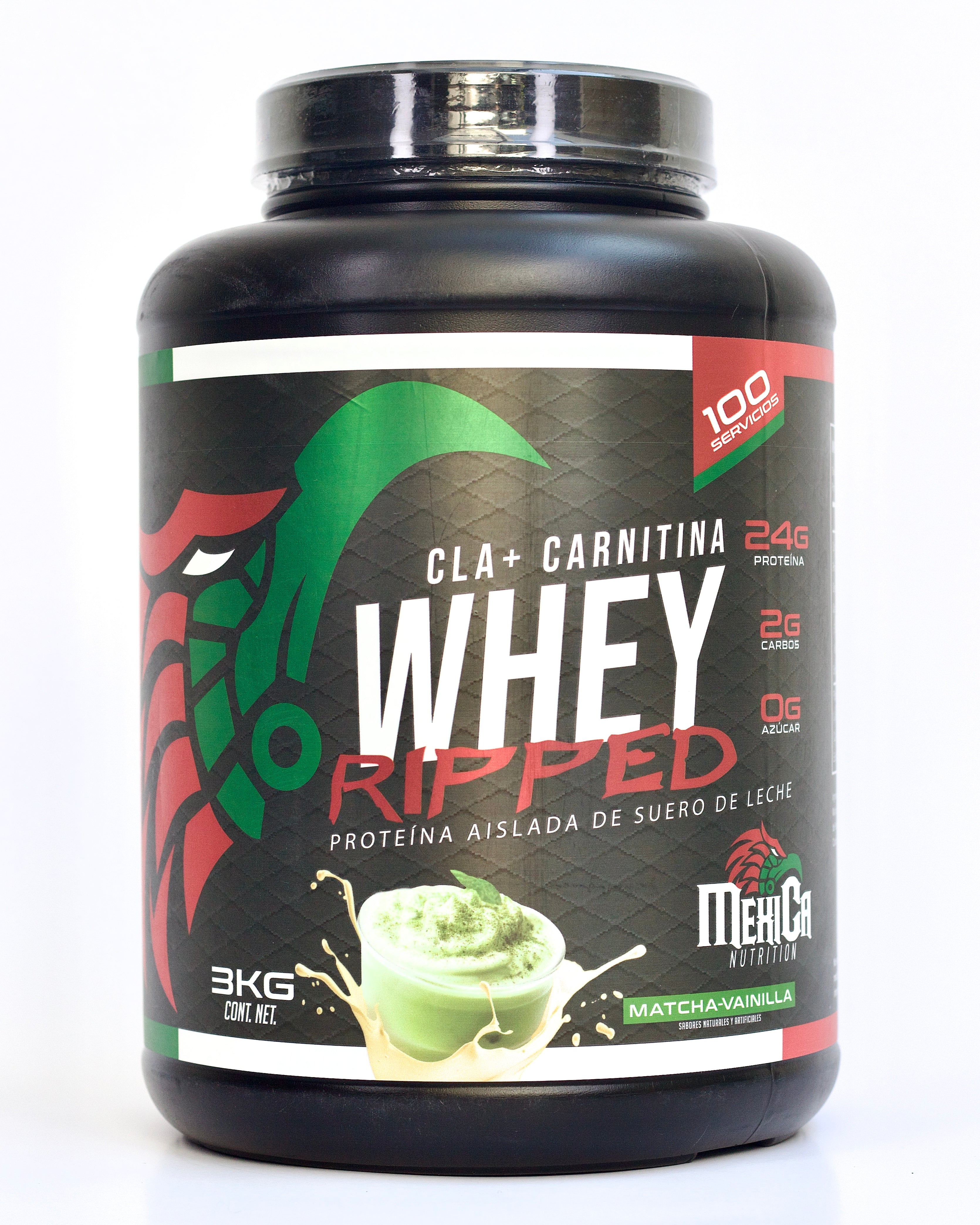 Whey Ripped CLA + Carnitina Mexica Nutrition 3 kg