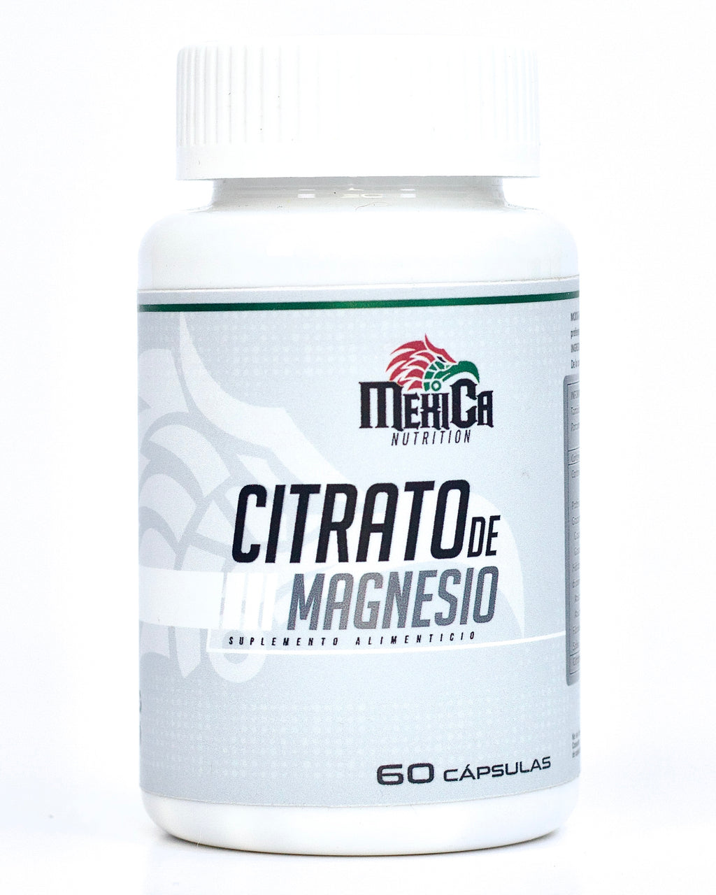 Citrato de Magnesio Mexica Nutrition 60 cápsulas