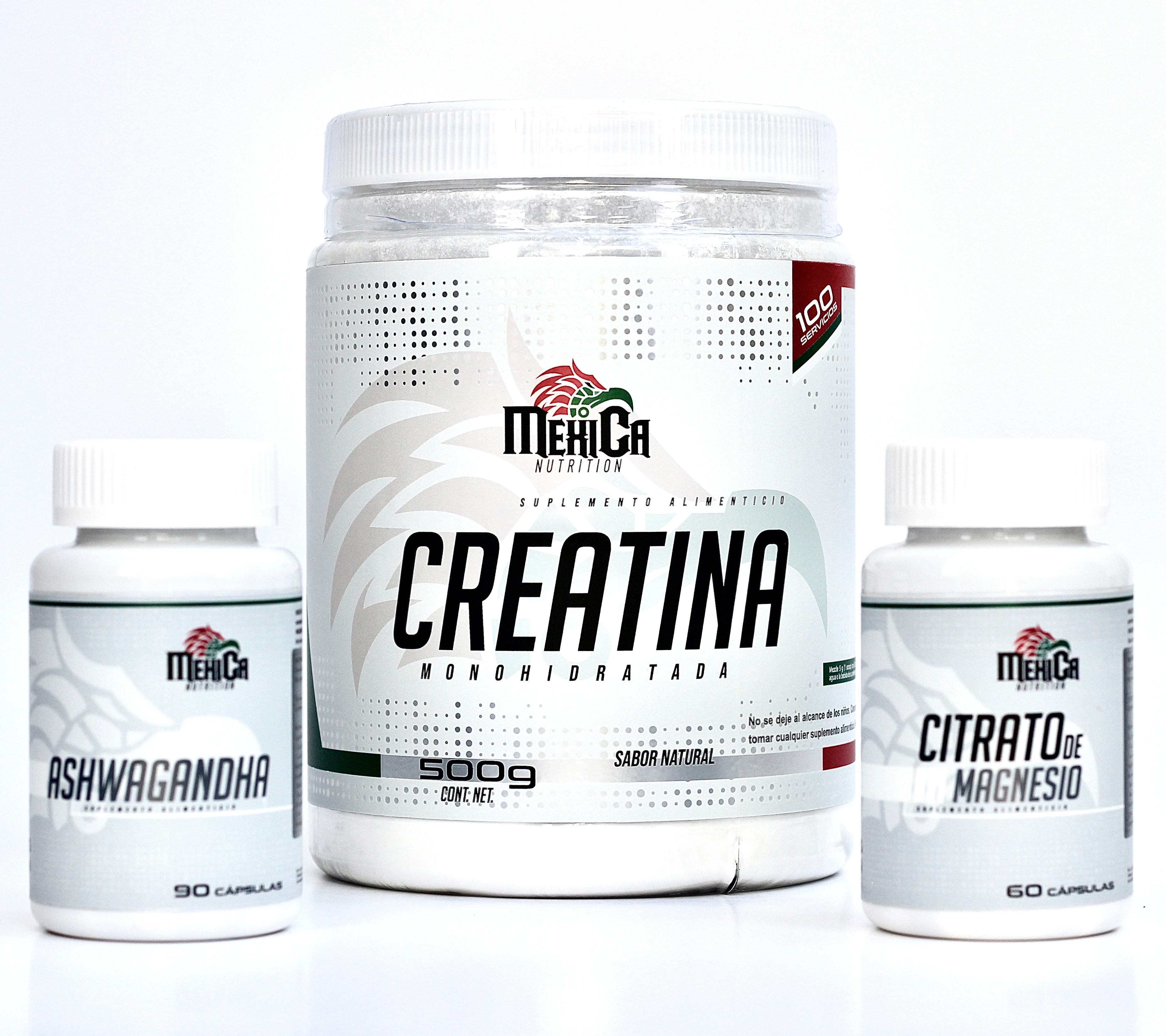 Pack Citrato + Creatina + Ashwagandha