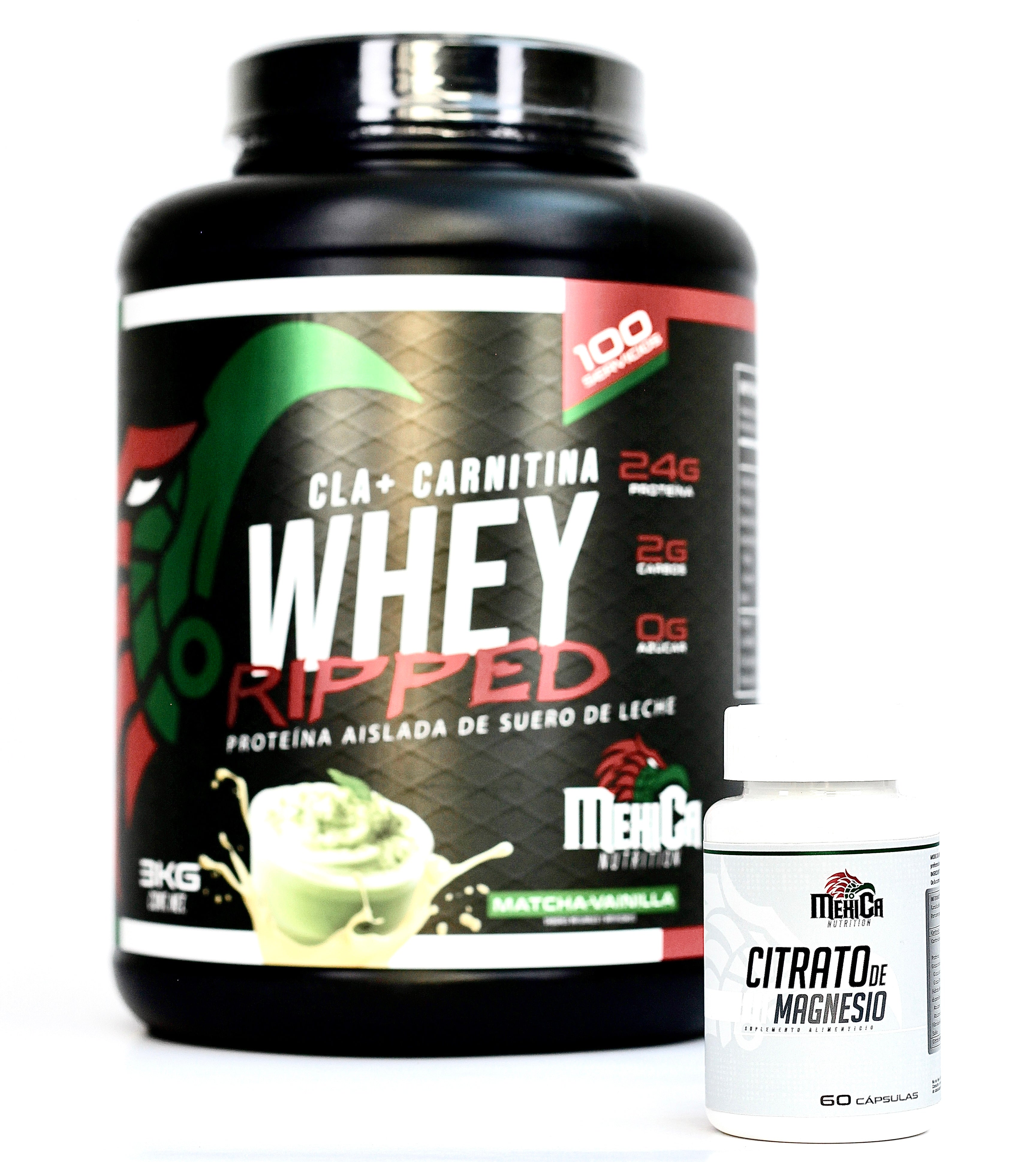 Pack Whey Ripped + Citrato