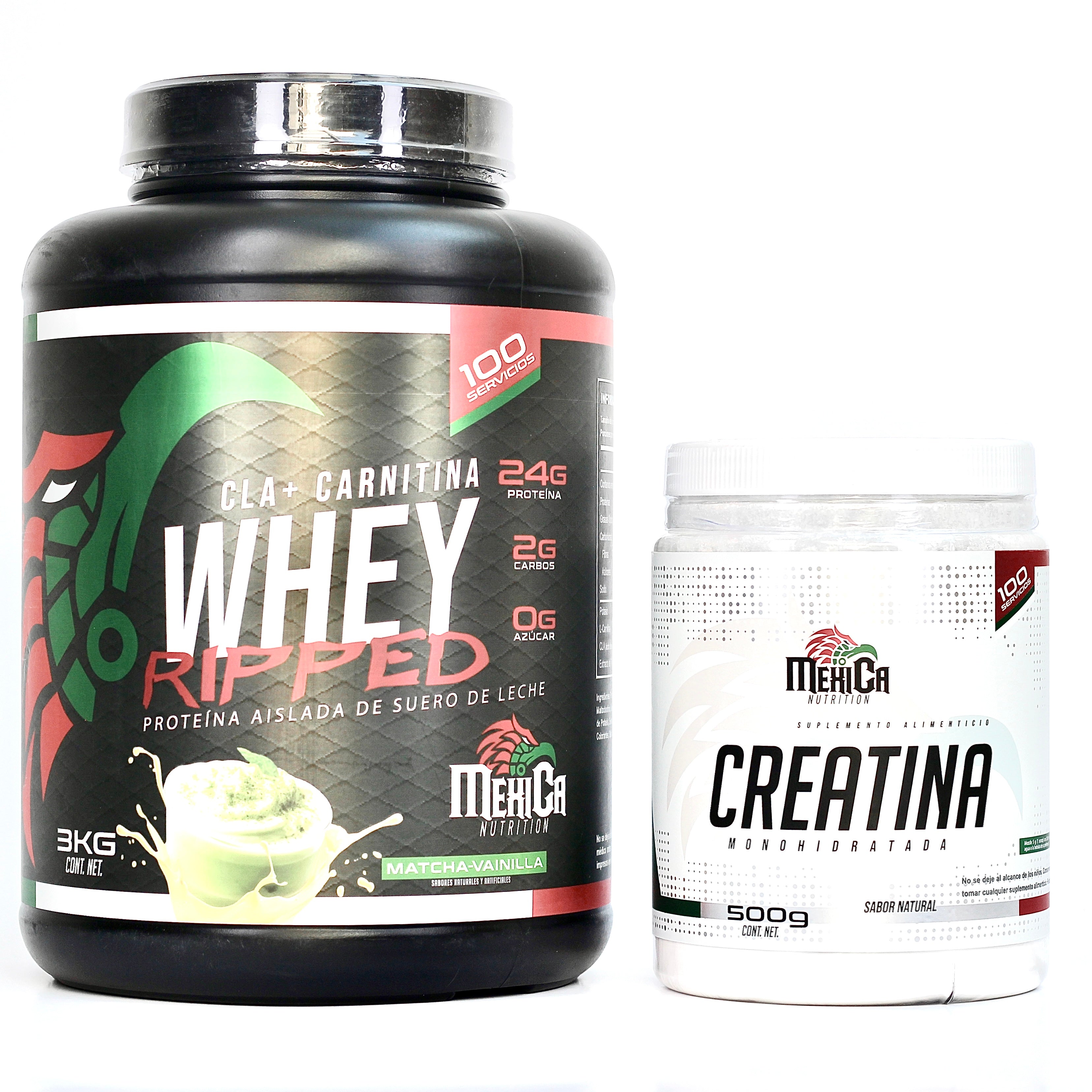 Whey Ripped + Creatina Monohidratada
